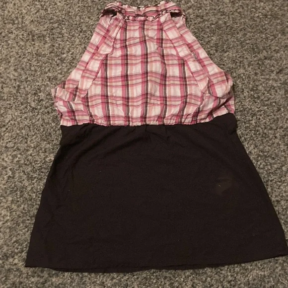 Heart Soul Pink Plaid Top - Picture 7 of 8